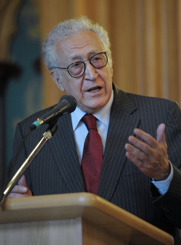 Arab League's envoy for Syria, Lakhdar Brahimi - Sputnik International