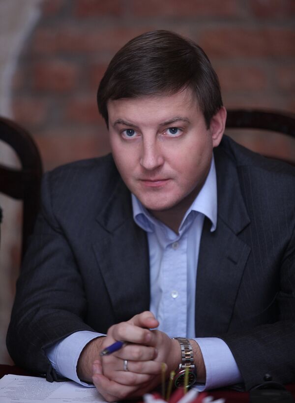 Governor of Russia’s Pskov Region Andrei Turchak - Sputnik International