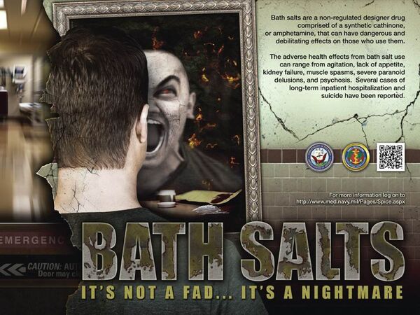Graphic US Navy Video Warns About Dangers of ‘Bath Salts’ - Sputnik International