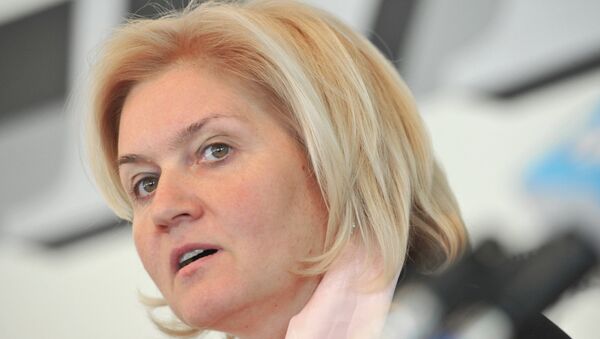 Russian Deputy Prime Minister for Social Affairs Olga Golodets - Sputnik International