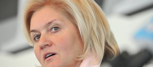 Russian Deputy Prime Minister Olga Golodets Russian Deputy Prime Minister Olga Golodets - Sputnik International