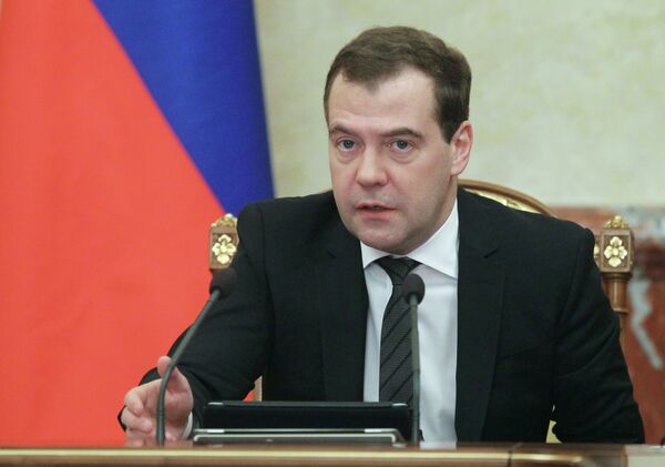 Prime Minister Dmitry Medvedev - Sputnik International