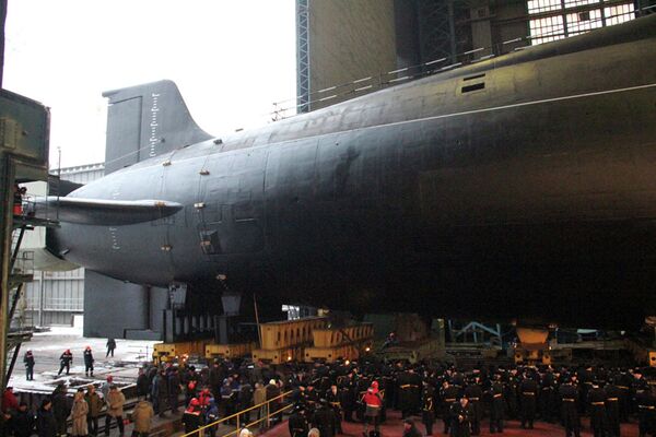 Borey-class nuclear-powered submarine Vladimir Monomakh - Sputnik International