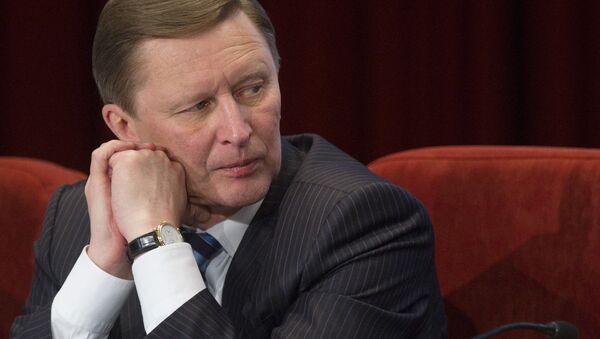 Sergei Ivanov said in an interview to Rossiyskaya Gazeta released Sunday that the plan to construct a wall at the Russian-Ukrainian border by Ukrainian Prime Minister would make restoring normal relations between Moscow and Kiev impossible. - Sputnik International