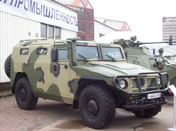 GAZ Tigr armored vehicle - Sputnik International