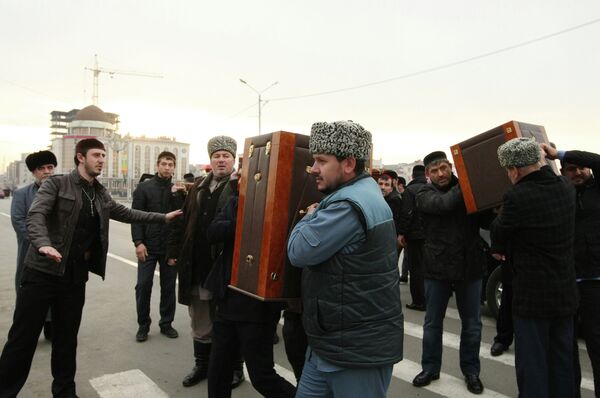 Relics of Prophet Muhammad Arrive in Grozny - Sputnik International