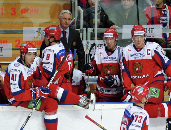 Russia Thrashes Sweden in Euro Hockey Tour - Sputnik International