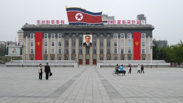 Сentral square in Pyongyang - Sputnik International