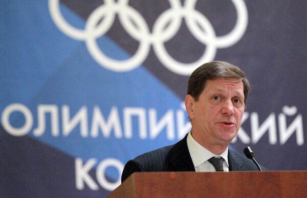 The president of the Russian Olympic Committee Alexander Zhukov - Sputnik International
