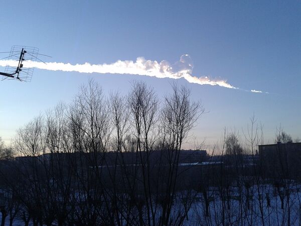 Hail of Meteorite Fragments Hits Russia - Sputnik International