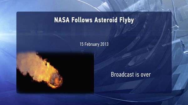 NASA Follows Asteroid Flyby - Sputnik International