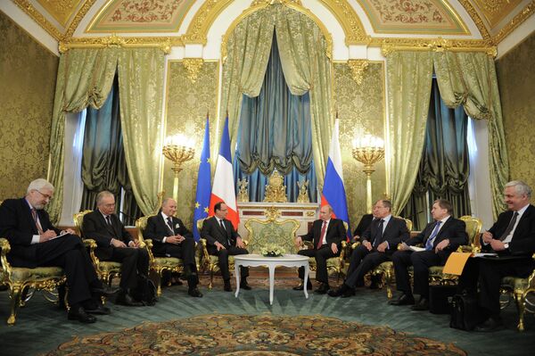 Russia, France to Set New Turnover Record Soon - Putin - Sputnik International