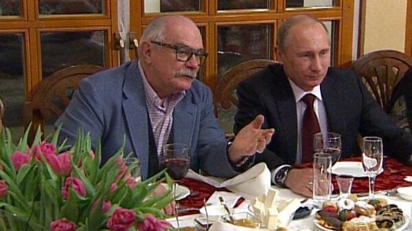 Sergei Mikhalkov's birthday at the family estate: Putin invited to tea - Sputnik International