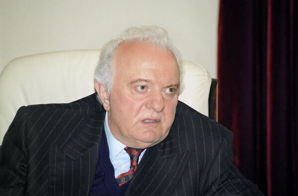 Georgian ex-president Eduard Shevardnadze - Sputnik International
