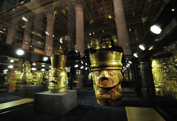 Inca Gold on Display in Moscow - Sputnik International