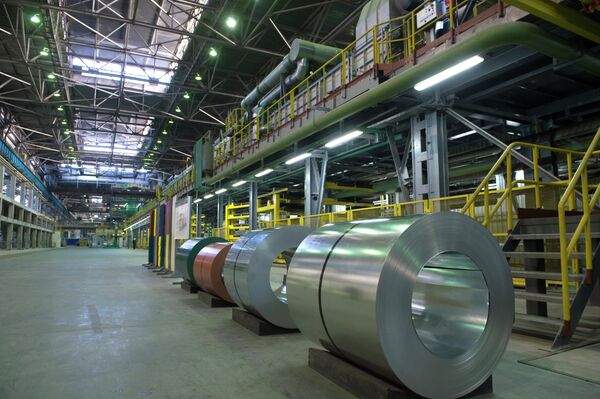 Novolipetsk Steel 2012 Profit Plunges 56% on Weaker Demand - Sputnik International