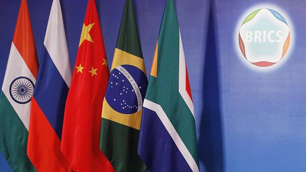 Flags of the BRICS members - Sputnik International