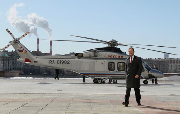A New Transportation Means for Dmitry Medvedev - Sputnik International