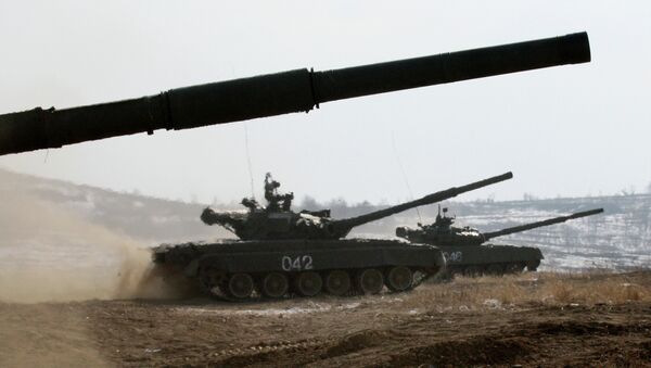 T-72 main battle tanks - Sputnik International