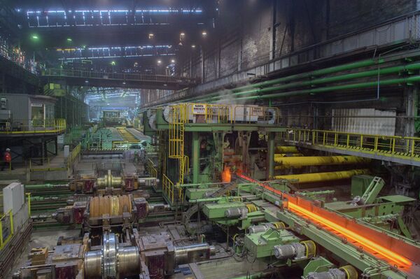 Russian Steelmaker Evraz Idles US Plant, Lays Off 375. (Archive) - Sputnik International