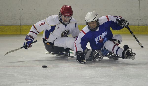 Russia Wins World Sledge Hockey Bronze. (Archive) - Sputnik International