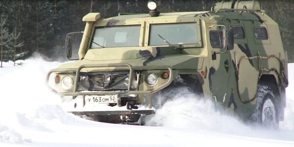 Tigr-M Armored SUV Subjected to Rigorous Tests. Interactive Video - Sputnik International