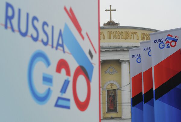 G20 Logo - Sputnik International