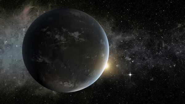 Artist’s concept of one of two potentially habitable earthlike planets, Kepler-62f - Sputnik International