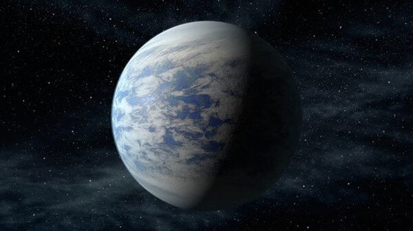 Artist’s concept of Kepler-69c, which orbits a star like our sun Artist’s concept of Kepler-69c, which orbits a star like our sun - Sputnik International