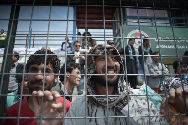 Afghans watching the game in Kabul Afghans watching the game in Kabul - Sputnik International