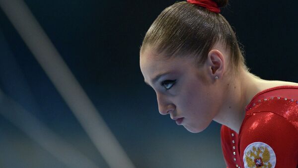 Mustafina Wins All-Around at Gymnastic Euros - Sputnik International