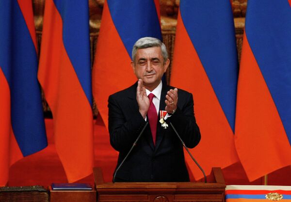 Inauguration of Serzh Sargsyan - Sputnik International