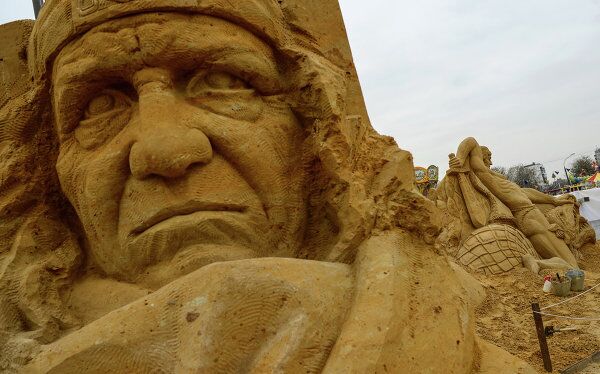Masterpieces from the Secrets of the World’s Peoples sand sculpture exhibition - Sputnik International