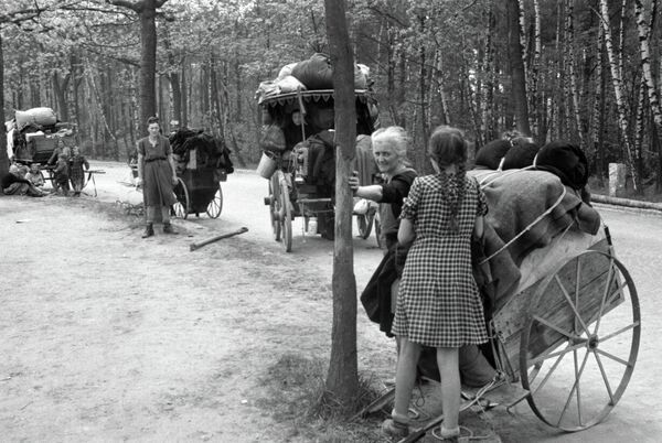 Refugees. Germany, May 1945 - Sputnik International