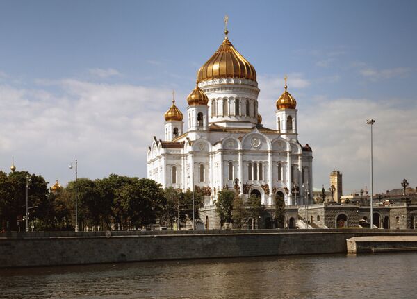 Moscow's Cathedral of Christ the Savior, the largest Orthodox church in Russia - Sputnik International