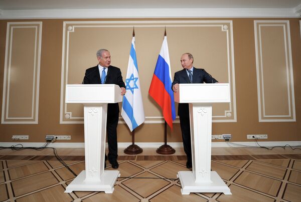 Putin, Netanyahu Agree to Continue Syria Contacts - Sputnik International
