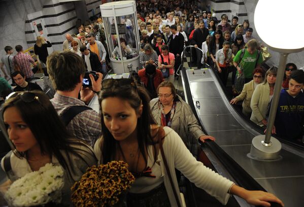 Metro Anniversary: From First Passengers to Modern Stations - Sputnik International