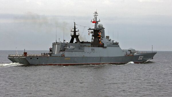 Russian Navy corvette-class warship - Sputnik International