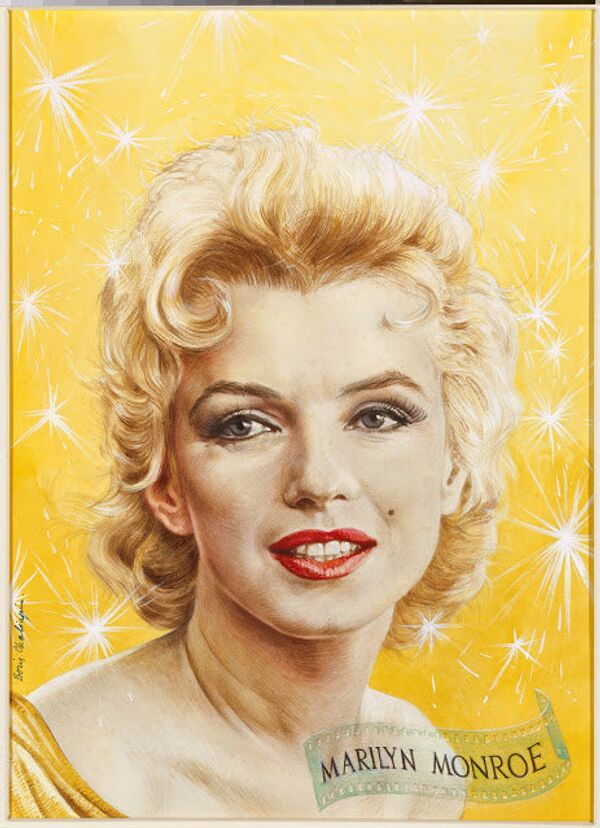 This portrait of Marilyn Monroe by Boris Chaliapin was the cover of Time Magazine on May 14, 1956. This portrait of Marilyn Monroe by Boris Chaliapin was the cover of Time Magazine on May 14, 1956. - Sputnik International