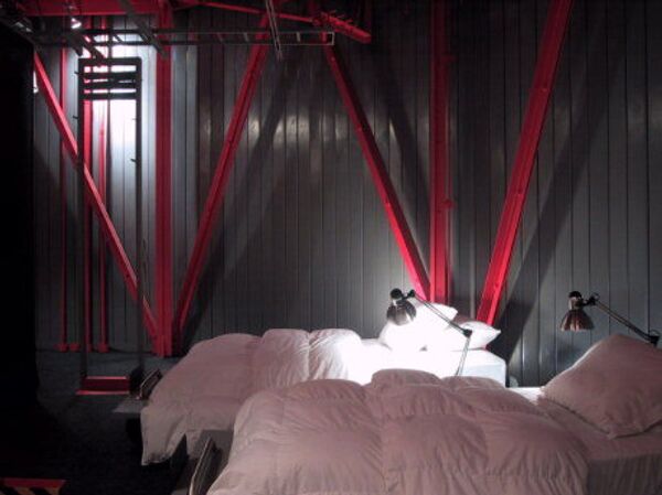 The silo’s control center has been converted into a bedroom The silo’s control center has been converted into a bedroom - Sputnik International