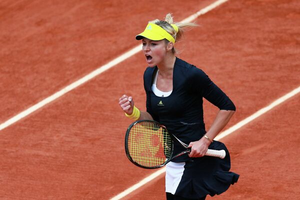 Russian Maria Kirilenko has made it to the quarterfinals of the WTA Seoul tournament. - Sputnik International