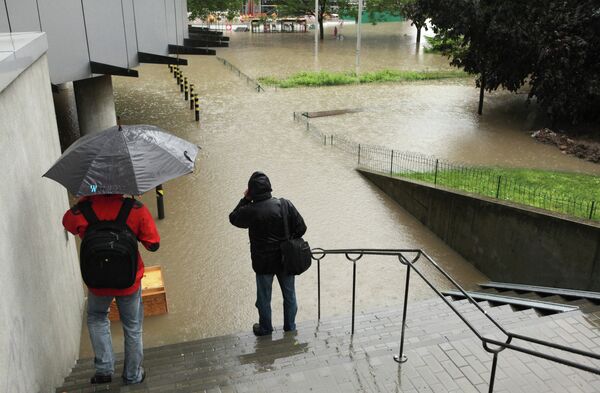 Floods in Prague to Reach Peak on Tuesday - Report - Sputnik International