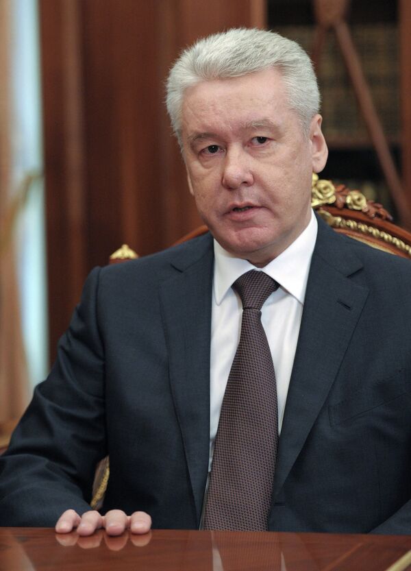 Moscow Mayor Sergei Sobyanin - Sputnik International