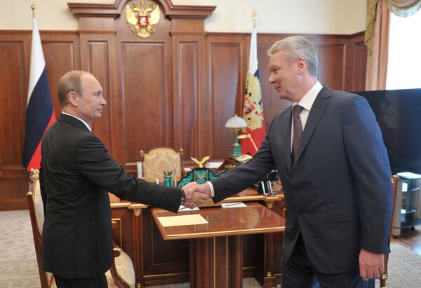 Putin Wishes Moscow Mayor ‘Success’ in Snap Election - Sputnik International