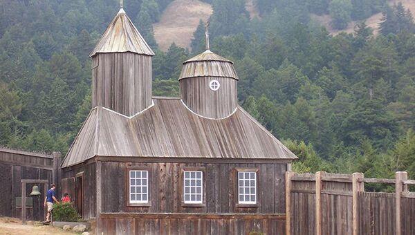 Fort Ross is a former Russian establishment in California, where the Native American Kashia lived and still do. - Sputnik International