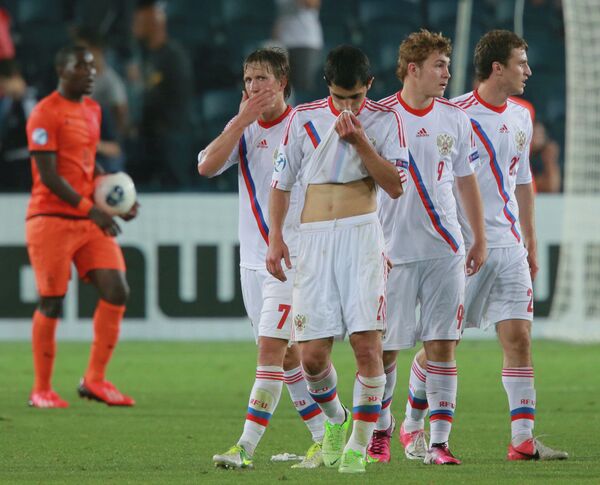 Russia's Football U-21s Crash Out of Euro 2013 - Sputnik International