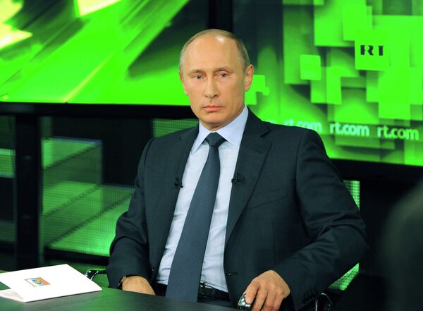 Putin Accuses US of Backing Russia’s Opposition - Sputnik International