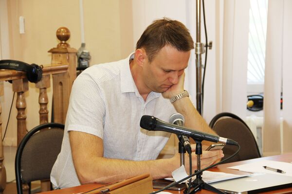 Russian Court to Deliver Verdict for Opposition's Navalny - Sputnik International