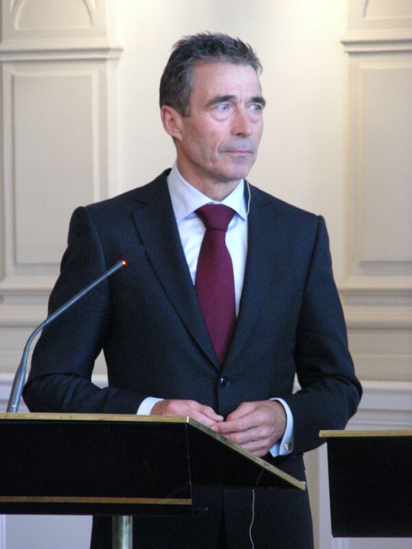 NATO Secretary General Anders Fogh Rasmussen - Sputnik International
