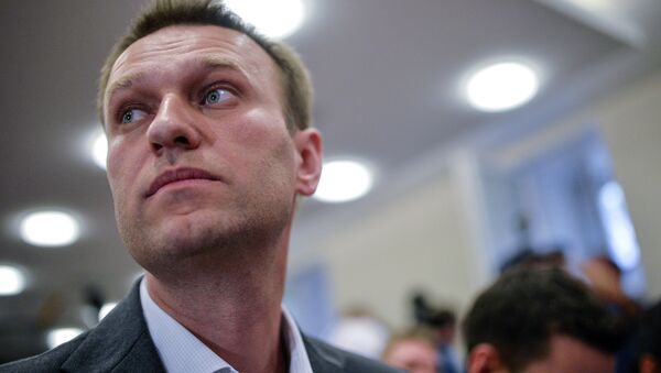 Russia’s opposition figurehead and anti-corruption campaigner Alexei Navalny - Sputnik International